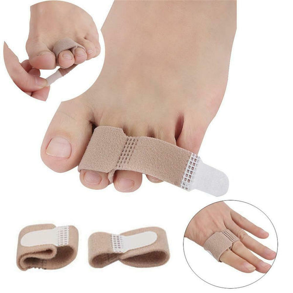 20Pcs Nylon Hammer Toe Straightener Separator Alignment Pain Relief Breathable