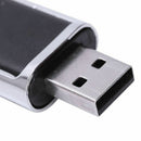Pen Drive Capacity Keychain Leather USB 2.0 Flash Drive Pendrive Memory Sti