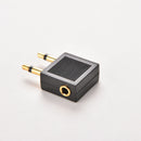 3.5mm  Stereo AUX Jack 2 Male to 1 Female F Splitter Headphone Audio Adap Bj