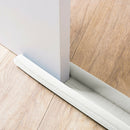 Door Bottom Sealing Strip Guard Sealer Stopper Door Weatherstrip (White) A