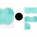 Silicone Brush Cleaner Cosmetic Makeup Washing Brush Gel Cleaning Mat Found