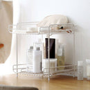Double-Layer Tableware Storage Rack Holder Shelf Dish Drain For Kitchen Sto