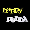 Greeting Words happy Metal Cutting Dies For DIY Scrapbooking Card Craft ClTOCA