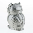 Brown Owl Shaped Metal Piggy Bank Cash Money Box Money Saving Box Home