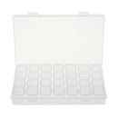 28 Grids Sheer Jewelry Nail Tip Mini Things Contianer Small Items Organizer