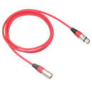 3 Pin XLR Thickened Male to Female Audio Extension Cable Cord Amplifier Wire