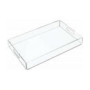 Acrylic Display Table Tray Plate Breakfast Organizer Serving Tray Home Decor