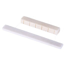 White Guitar Parts 6 String Classical Guitar Bone Bridge Saddle And Nut Set  Z