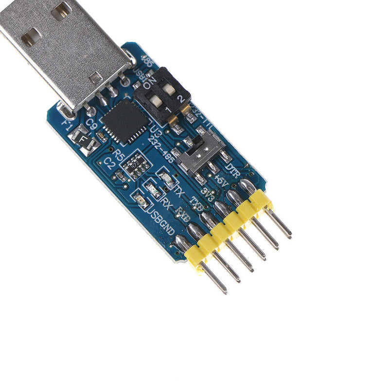 6 in 1 USB to TTL RS232 USB TTL to RS485 CP2102 Mutual Convert  Module JfJCA Ew