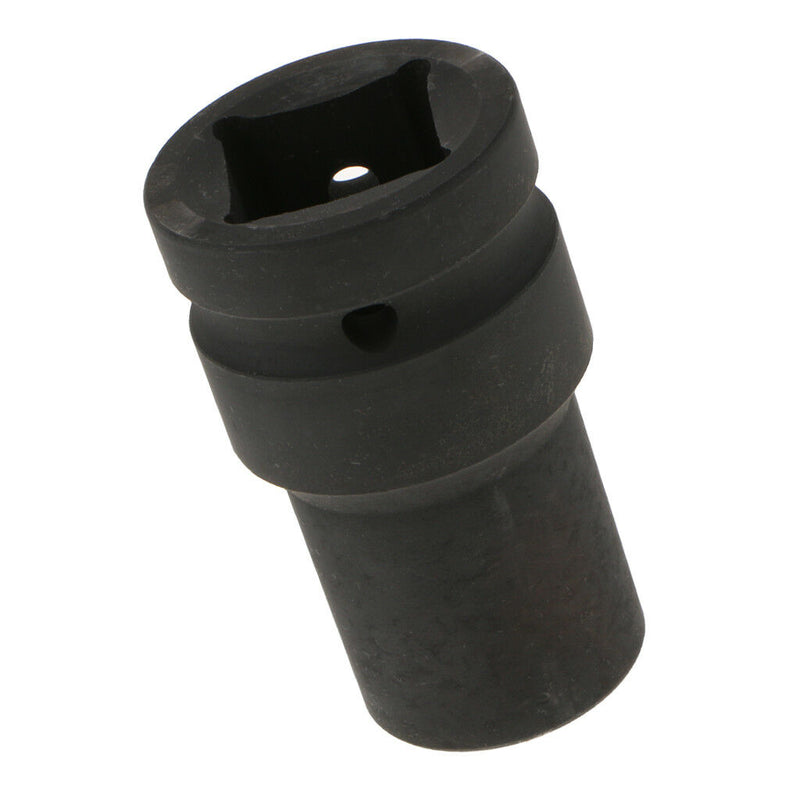 1-inch Square Drive 22mm Inner Hex 80mm Length Black Impact Socket