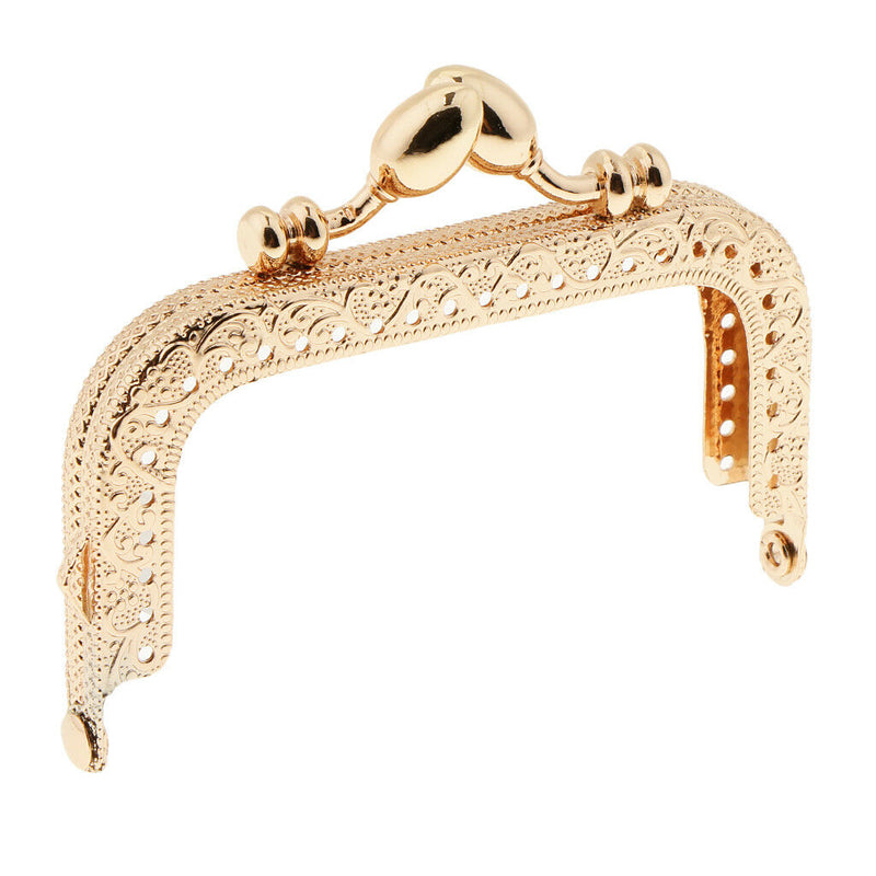 6PCS Metal Frame Kiss Clasp Lock for Coin Purse Handbag Accessories Craft