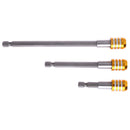 3pcs New 60/100/150mm Hex Magnetic Screwdriver Self-locking Extension Bit H