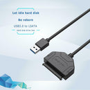USB 3.0 to SATA 2.5 Inch Hard Disk Drive SSD Adapter Converter Cable Wire