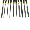 10 Pieces Of 3x140mm Needle File Set For Jeweler Woodcarving Craft Metal Gl K8K2
