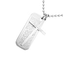 Women's Necklace With Cross Charm Embellishment Pendant - Gift Fashion