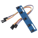 TCRT5000 KIT 5 way/road IR photoelectric switch barrier line track module' J BX