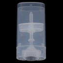 15ml DIY ClearEmpty Oval Flat Tubes Deodorant LipBalm Containers Empty Bottle ME