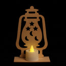 Ramadan Wooden Eid Mubarak Decoration Moon Islam Mosque Muslim Wooden Plaqu