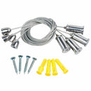 Suspension Set for LED Panel Stell Rope Mounting Material Assembly Accessor