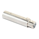 Stereo XLR Male to Female M/F Jack Audio Coupler Adapter Converters