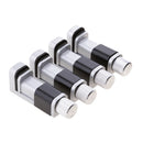 4x Metal Clip Fixture for Phone LCD Digitizer Screen Fastening Rubber Clamp