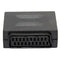 High Quality 21-pin SCART Coupler Joiner Adapter, F/F Sockets Joint Connector