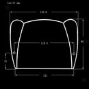 Steel Guitar Bridge Cover Protector for Jazz Bass Electric Bass Guitar New