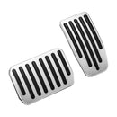 2 Pcs Non-Slip Performance Aluminium Alloy Accelerator Foot Rest Modified P F1M8
