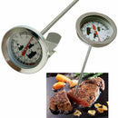 Stainless Steel Food Thermometer Gauge BBQ Meat Kitchen Probe. Temperature L1B0