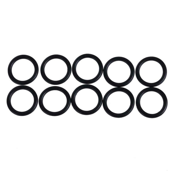 10pcs G1/4 Silicon Sealing Ring 2 Point Connector O Ring Washer Seal(Black) A#S