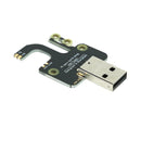USB Adapter USB-A USB Port Connector for Raspberry Pi Zero/Zero W/Zero WH