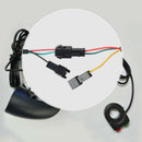 4W Bicycle Led Light Bike Horn Waterproof Flashlight With Horn For Electric A4Z3