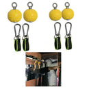2pcs Pull Up Arm Strength Training Ball Hanging Strap Upper Body Exercise Gear
