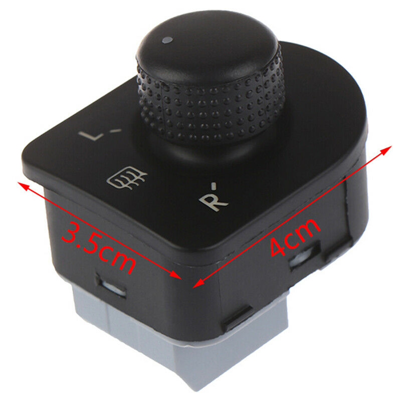 Car Side Mirror Switch Rearview Adjustment Button Heating Control For  Hn