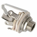 Jack 6.5 Two-Channel Audio Cable Connector Plug Socket With A Switch Stereo