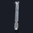 1pcs Hand Drill and 10pcs Drill Bits Jewelers Sliding Drilling Metal Spiral