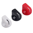 Plastic Flat Guitar Bass Knob Amp Amplifier Effect Pedal Knobs Guitar Parts