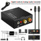 Optical Coaxial Toslink Digital to Analog Audio Converter Adapter RCA 3.5mmS Hn