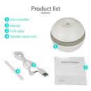 Mini Bedroom Humidifier,Ultrasonic Cool Mist Desk Diffuser,Portable USB Hum X1S7