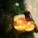 1pcs New Christmas Bulb Christmas Decoration with Bubble Christmas Ball Cre