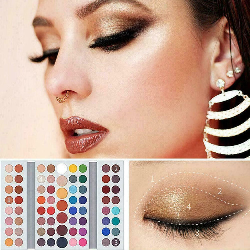 71 Colors Matte Eyeshadow Palette Makeup Powder Eye Lasti New Long Shadow T J9I1