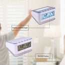 Battery Digital Alarm Clock Bedrooms-Battery Operated Electric Alarm Clocks M1F2