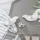 Cartoon Cute Blue Bird Brooch Coats Bags Hats Pins Badge Jewelry Kids Gift