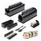 Sushi Making Kit 11 Pieces Plastic Sushi Maker Tool Sushi Rice Roll Mold
