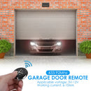 Round 433MHz Remote Control Garage Door Electric Gate Clone Key Fob (1pc) A