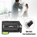 Quick Release Mounting Plate DSLR Camera Lens Tripod Monopod Clamp Adapter