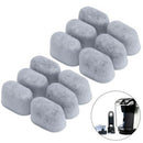 New 12Pcs Replacement Activated Charcoal Water Filters For Cuisinart Coffee
