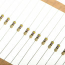 600pcs 30 Values 1/4W 5% Carbon Film Resistors Resistance Assortment Kit Set