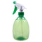 530ml White Nozzle Trigger Pump Plastic Water Sprayer Bottle Green