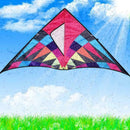 50" Rainbow Kite color Outdoor Game Sport Fun Gift Flyer K11 Funny Favor Q7 C5T6